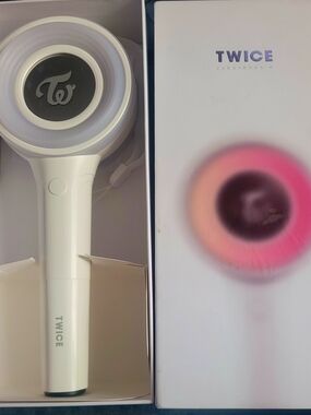 White TW Logo Touchpad Lightstick